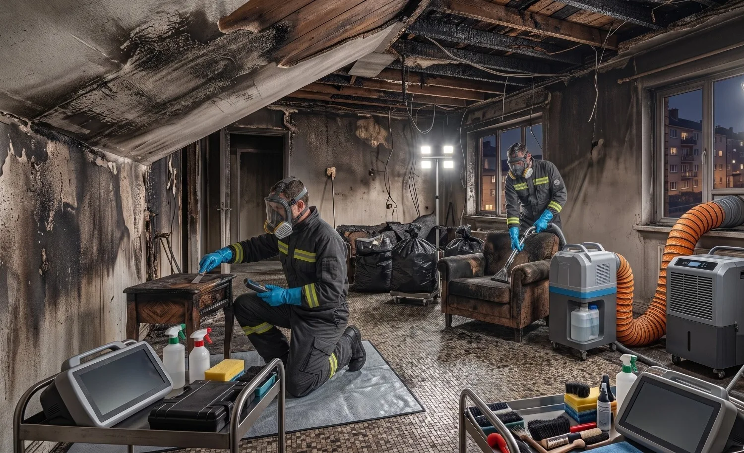 Fire Damage Restoration in Mojave, CA